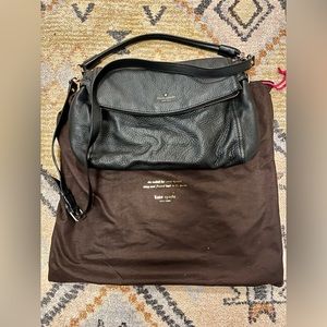Kate Spade Black Pebble Leather Bag